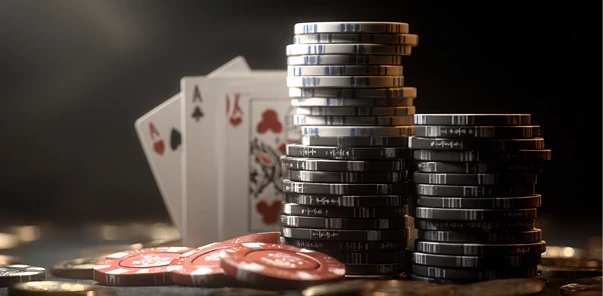 Casino fiches и speelkaarten bij Kaasino tafelspellen